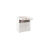 magasin POLINI Commode 2 Portes – Blanc 10