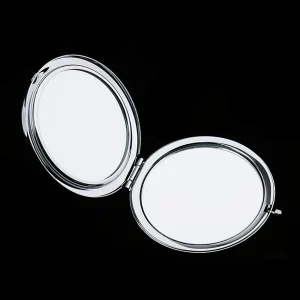 Livraison gratuite Marque Generique 1pc Voyage Premium Poche Pliante Miroir De Maquillage Compact à Deux … 15