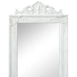 VidaXL Miroir Sur Pied Style Baroque 160 X 40 Cm Blanc prix de gros 11