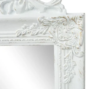 VidaXL Miroir Sur Pied Style Baroque 160 X 40 Cm Blanc prix de gros 13