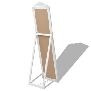 VidaXL Miroir Sur Pied Style Baroque 160 X 40 Cm Blanc prix de gros 15