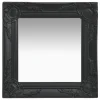 magasin pour VidaXL Miroir Mural Style Baroque 40×40 Cm Noir 16