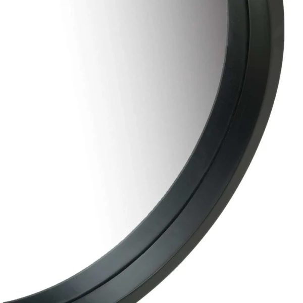 VidaXL Miroir Mural Avec Sangle 40 Cm Noir Livraison rapide 4