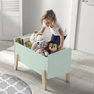 Livraison Standard/Rapide Altobuy BODHI MINT – Coffre à Jouets Pour Enfant Vert Menthe 6