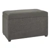 Pegane Coffre De Rangement En Tissu Couleur Anthracite – Dim : L 65 X H 40 X … grande qualité 19