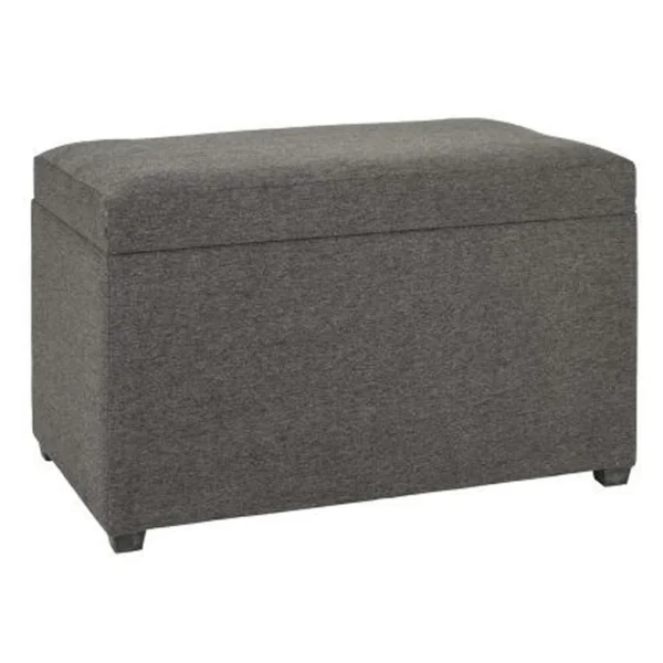 Pegane Coffre De Rangement En Tissu Couleur Anthracite – Dim : L 65 X H 40 X … grande qualité 1