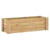 BOX FURNITURE Coffre Rangement Ouvert ECO 40x120x35 Pin Massif Finition Vieilli – B… à prix réduits 10