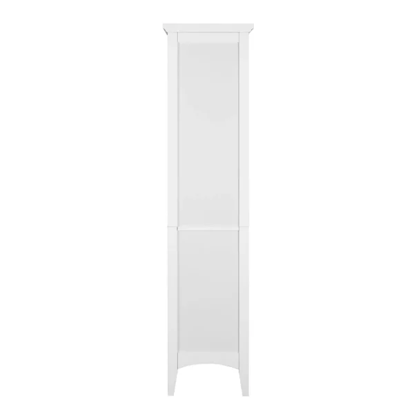 luxe soldes Versanora Armoire De Rangement Colonne Salle De Bain Blanc Ethan Teamson Home EL… 5