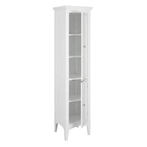 luxe soldes Versanora Armoire De Rangement Colonne Salle De Bain Blanc Ethan Teamson Home EL… 9