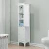 luxe soldes Versanora Armoire De Rangement Colonne Salle De Bain Blanc Ethan Teamson Home EL… 5