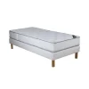 soldes officiel MES Ensemble Matelas Ressorts Ensachés Avec Sommier à Ressorts 90×190 Cm 10