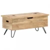 Icaverne – Coffres De Rangement Edition Coffre 90x40x45 Cm Bois Solide… prix abordable 8