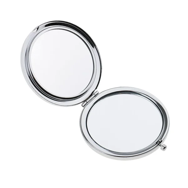 Livraison gratuite Marque Generique 1pc Voyage Premium Poche Pliante Miroir De Maquillage Compact à Deux … 1