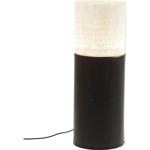 site pas cher Kare Design Lampadaire Cylindre Noir TORRANCE 1