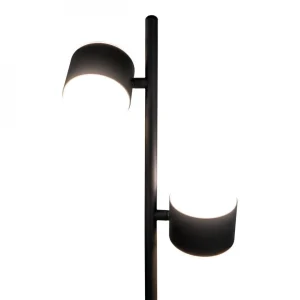 mode HOUSE NORDIC Lampadaire MILANO Noir Avec Un Cordon Textile De 200 Cm 17