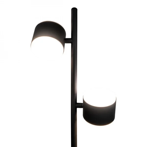 mode HOUSE NORDIC Lampadaire MILANO Noir Avec Un Cordon Textile De 200 Cm 6