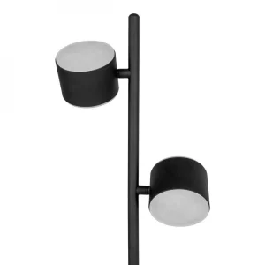 mode HOUSE NORDIC Lampadaire MILANO Noir Avec Un Cordon Textile De 200 Cm 19