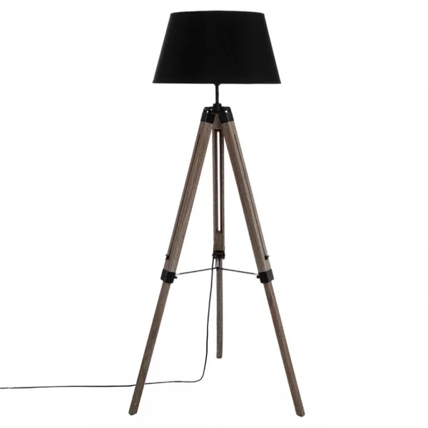 Paris 3S. X Home LAMPADAIRE TREPIER RUNO NOIR H145 1