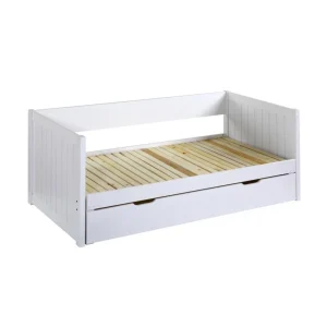 Vente-unique Lit Gigogne Banquette ALFIERO II Avec Tiroir – 90 X 190 Ou 174 X 190 C… boutique en france 11