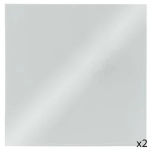 Retour gratuit en magasin. Ac-Deco Lot De 2 Miroirs Adhésifs Carré 40x40cm Argent 8