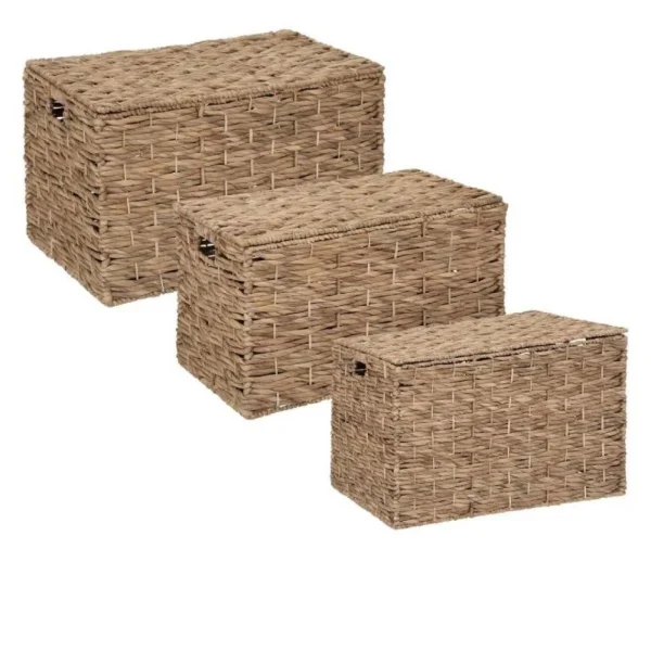 Pp No Name Lot De 3 Malles De Rangement Origines 76cm Beige Nouvelle tendance 1