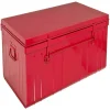 Achat PIERRE HENRY Malle En Acier Habitat 100 Cm Rouge. 8