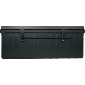 en ligne vente PIERRE HENRY Malle Habitat En Acier 95 Litres Anthracite. 8