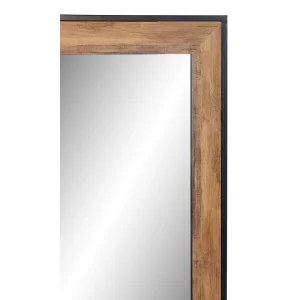 prix pas cher BUT Miroir 80×120 Cm CLEVELAND Naturel / Noir 10