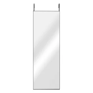 En.casa Miroir Accroche-porte Lesina Avec Option Montage Mural 120 X 40 Cm Noi… en promotion 11