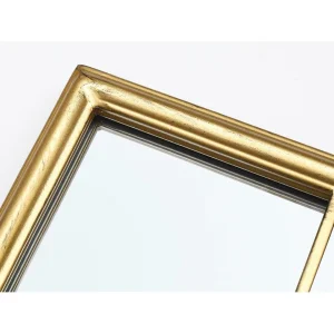 prix abordable Vente-unique Miroir Verrière En Métal ANAIS – L. 80 X H. 120 Cm – Doré Antique 13