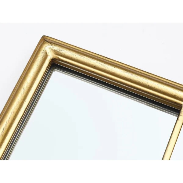 prix abordable Vente-unique Miroir Verrière En Métal ANAIS – L. 80 X H. 120 Cm – Doré Antique 5