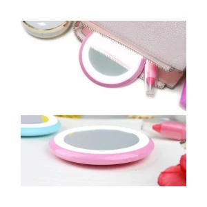 Wewoo Miroir Bleu 1W 10 LEDs Multi-fonction Rechargeable Donut De Maquillage… Prestation Et Rapide 15