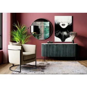 REMISE Karedesign Miroir Curve Rond Chrome 100cm Kare Design 9