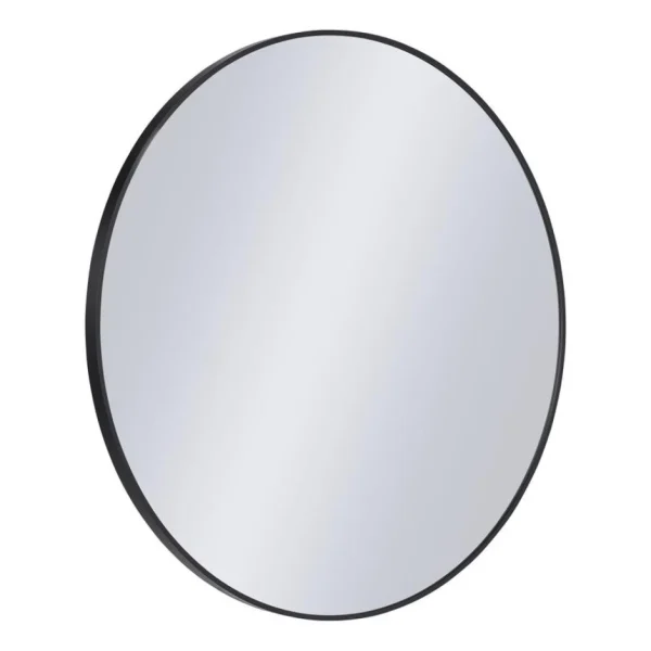 soldes pas cher Modern Living Miroir D80 Cm CIRCLE Noir 1