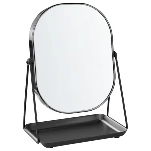 vente à bas prix Beliani Miroir De Maquillage 20 X 22 Cm Noir CORREZE 11