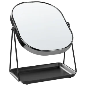 vente à bas prix Beliani Miroir De Maquillage 20 X 22 Cm Noir CORREZE 15