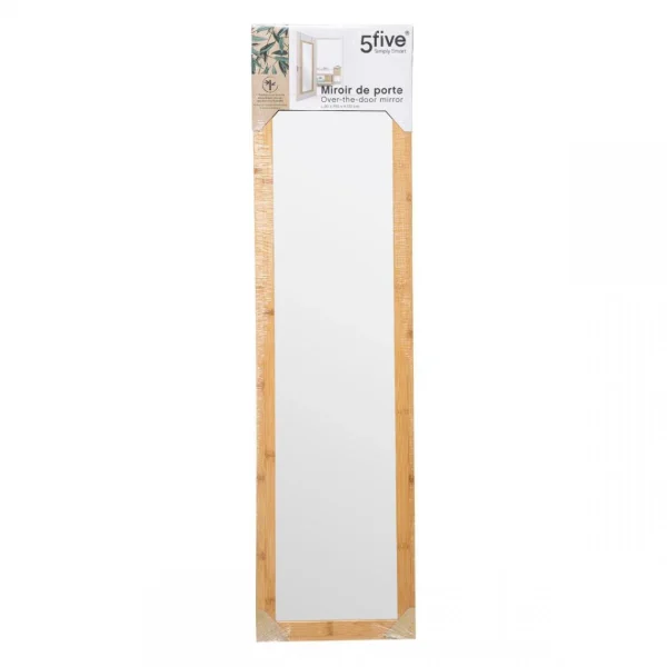 Five Simply Smart Miroir De Porte Bambou 30 X 110 Cm – Five magasins pas chers 3