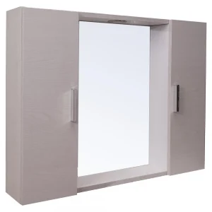 prix le plus bas ALTER Miroir De Salle De Bain Avec Lumières Led, Armoire Murale De Salle De… 8