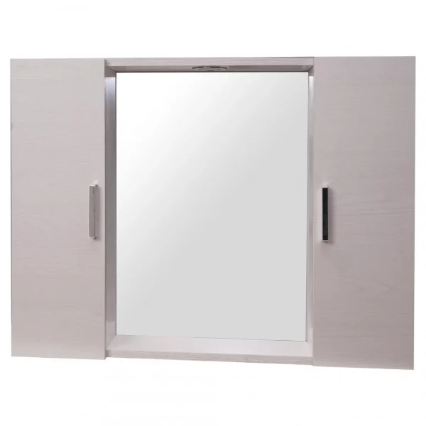 prix le plus bas ALTER Miroir De Salle De Bain Avec Lumières Led, Armoire Murale De Salle De… 4