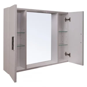 prix le plus bas ALTER Miroir De Salle De Bain Avec Lumières Led, Armoire Murale De Salle De… 12