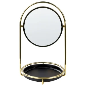 Beliani Miroir De Table Doré ø 15 Cm INDRE REMISE 11