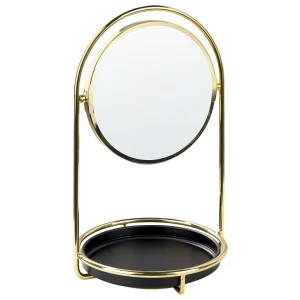 Beliani Miroir De Table Doré ø 15 Cm INDRE REMISE 13