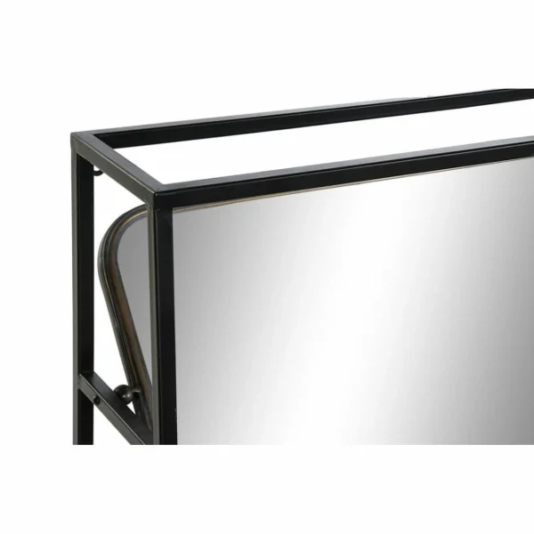 Miroir DKD Home Decor Noir Métal Cuivré Clair (110 X 23 X 80 Cm) acheter 3