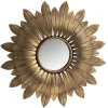 Les achats en ligne Amadeus Miroir En Métal Stella 30 Cm. 16