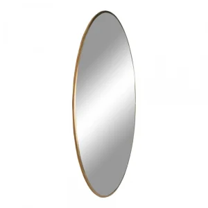 Nouvelle tendance HOUSE NORDIC Miroir JERSEY Aspect Laiton Ovale 10