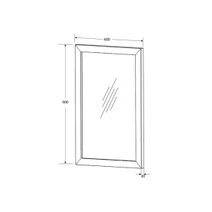 Vente-unique Miroir Rectangulaire En Teck Clair – 60 X 90 Cm – AMLAPURA belle 12