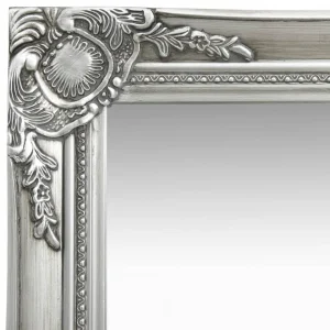 Decoshop26 Miroir Mural Carré Style Baroque 40×40 Cm Argenté DEC022848 soldes en ligne 11