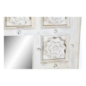 Promotio de vente Miroir Mural DKD Home Decor Blanc Bois De Manguier (93.5 X 4.7 X 120.3… 9