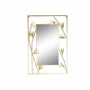 Livraison Standard/Rapide Miroir Mural DKD Home Decor Miroir Doré Métal (70.5 X 3 X 103 Cm) 8