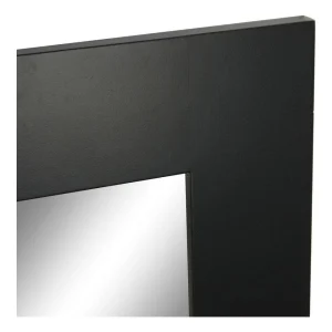 dernières Miroir Mural DKD Home Decor Noir Bois MDF (60 X 2.5 X 86 Cm) 9